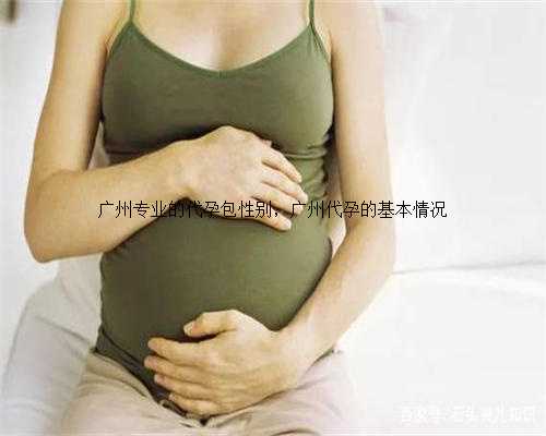 广州专业的代孕包性别，广州代孕的基本情况