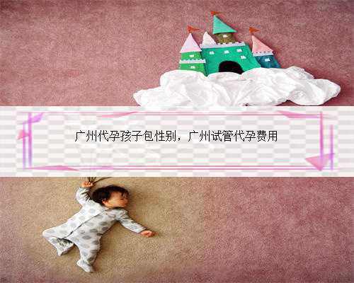 广州代孕孩子包性别，广州试管代孕费用