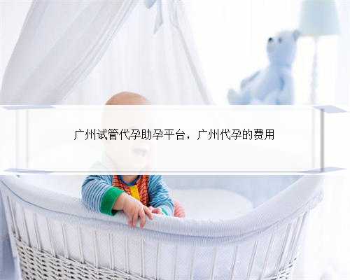 广州试管代孕助孕平台，广州代孕的费用