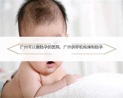 广州可以做助孕的医院，广州供卵机构坤和助孕