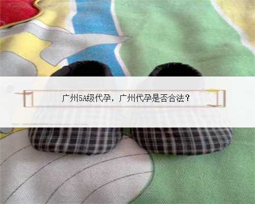 广州5A级代孕，广州代孕是否合法？